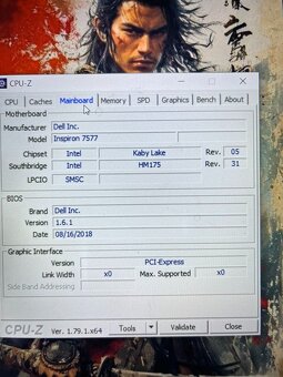 Herný notebook DELL Inspiron 15- i7 7700 HQ - 7