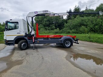 Mercedes Atego 1218 nosič kontajnerov s hydraulickou rukou - 7
