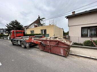 Zemné a výkopové práce, odvoz odpadu, bager - 7