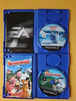 Hra na PS2 - Shrek, Happy Feet, Barnyard - 7