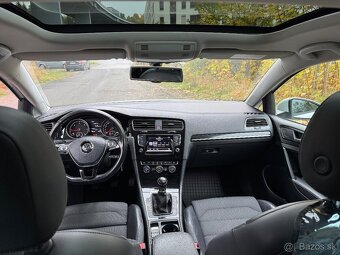 Volkswagen Golf VII 2.0 TDi 110KW 4x4 biela perleť,panoráma - 7