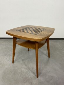 Vintage šachový stolík - 7