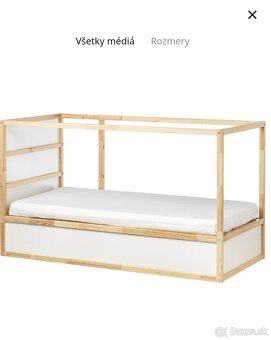 Ikea Kura posteľ - 7