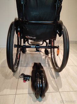 Predám prídavný pohon k invalidnému vozíku - Smartdrive - 7