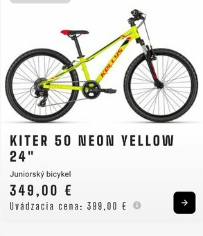 Kellys Kiter 50,, kolesá 24", rám"S" - 7