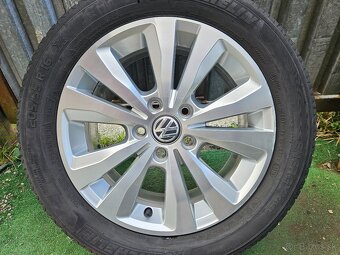 Atraktívne, originálne hliníkové disky VW - 5x112 r16 - 7