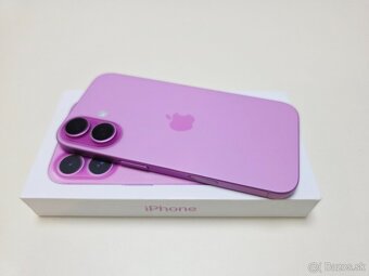 APPLE IPHONE 16 PINK 128GB ,BATERKA 100%,ZÁRUKA - 7