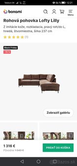 Rohová rozkladacia sedačka - 7