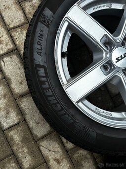 Predám elektrony ats 5x112 + zimné pneu Michelin 205/55 r16 - 7