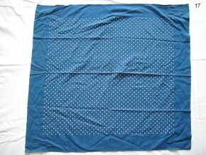 Ručník šatka,vyšívaná nástenka a obrus - 7