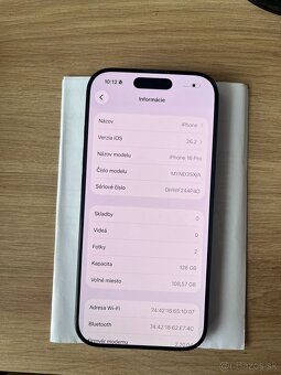 iPhone 16 Pro 128GB Black Titanium - 7