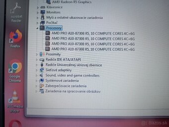 HP elitebook 725 G4 ,AMD A10 quad core , 8gb ram ,Windows 7 - 7