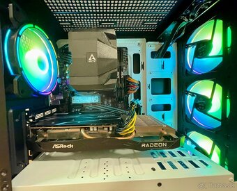 Herný PC -R5 3600,RX 6600 8GB,16GB RAM,128GB SSD,2TB HDD - 7
