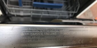 umývačka riadu Bosch SMS53L18EU - 7