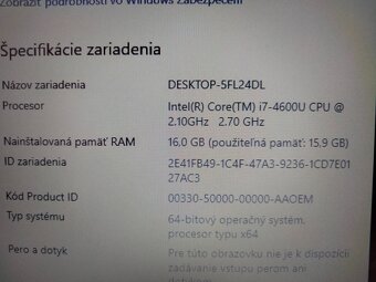 12" HP elitebook 820 g1 / Intel core i7 /16gb ram /ssd disk - 7