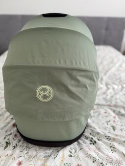 Cybex lux carry cot Leaf green - 7