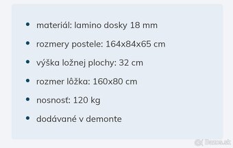 Detská posteľ Dino - 7