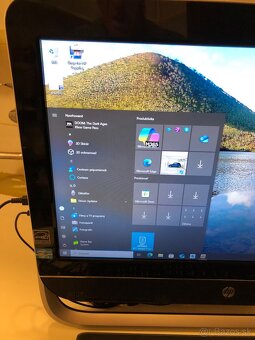 Predám kompaktný PC HP pro 3520 zabudovaný v monitori - 7