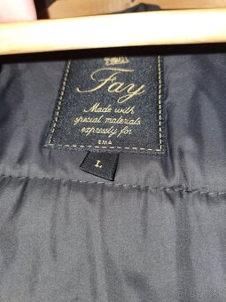 Fay panska znackova bunda kabát veľkosť L - 7