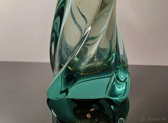 Krásna váza z hutného skla Muráno - 7