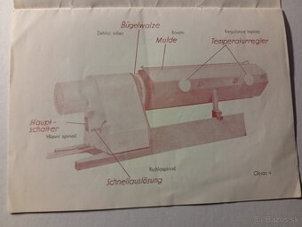 Stolovy žehliaci stroj - 7