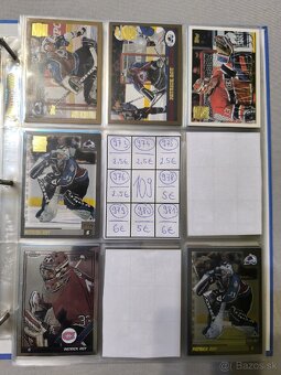 Hokejové kartičky - Patrick Roy 5 - 7