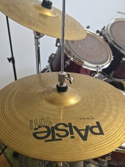 Predám kompletnú sadu bicích Sonor Smart Force (Wine Red ) - 7