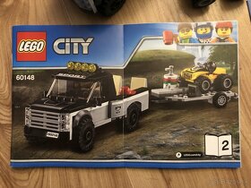 Lego CITY 60148 - Nákladiak s prívesom + 2 x štvorkolka - 7