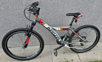 juniorský horský bicykel KENZEL WIND s 24" kolesami - 7