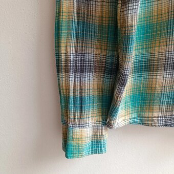 Patagonia Steermans košeľa s dlhým rukávom zelená M - 7