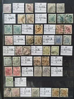 staré Rakúsko - zbierka známok v albume - 7