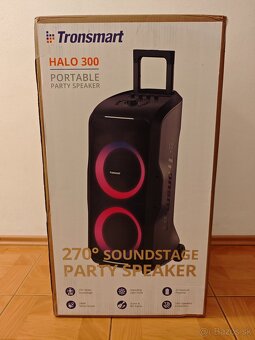Prenosný BT párty reproduktor Tronsmart Halo 300, 27000mAh - 7