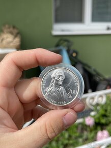 200 SK strieborné mince - 7
