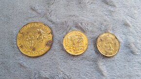 Rôzne mince minca koruna halier dukát medaila - 7