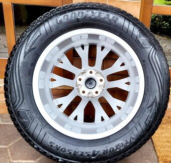 Alu R18 5x112 orig. VW Touareg, Audi Q7  + zimné 255/60 R18 - 7