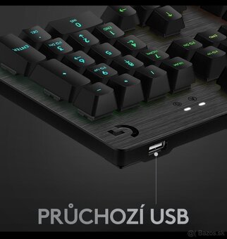 Logitech G512 Carbon Lightsync, GX Brown, US - 7