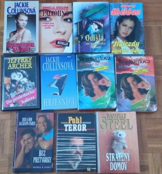 rôzne knihy, aj jednotlivo-2,50€ - 7