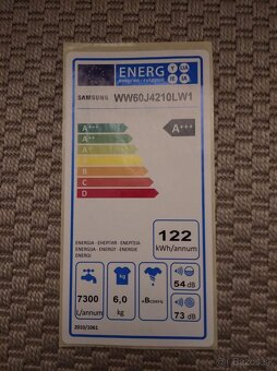 Predám SAMSUNG práčku - 7