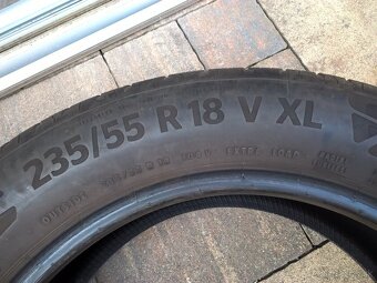 LETNÉ 235/55 R18 104V XL CONTI cca 5-6 mm 2022 už od 20 €/ks - 7