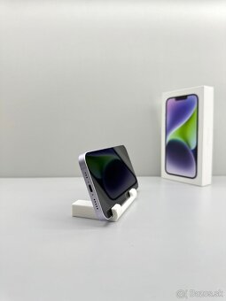 iPhone 14 PURPLE 128GB TOP STAV ORIGINÁL - 7