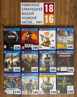 HRY na PS4 a PS5 (4+1 alebo 6+2 zdarma) - 7