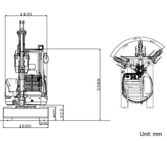 Minibagr RIPPA R32 PRO - 7