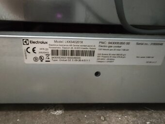 Kombinovaný sporák Electrolux - 7