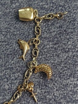 Starozitny zlaty damsky naramok - 7