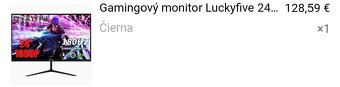24 180 Hz herný monitor značky luckyfive-utra tenký - 7