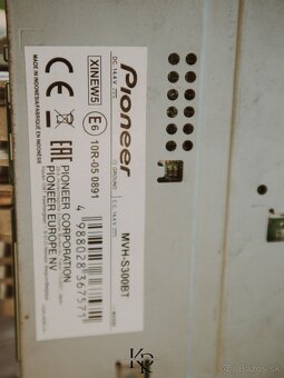 Autorádio Pioneer MVH-3300BT - 7