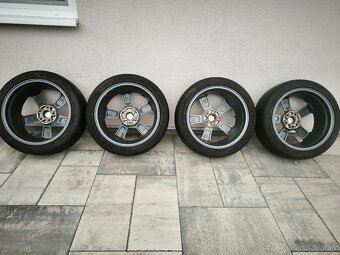 5x112 R18 Letna sada Original Audi A4 + 245/40 R18 Hankook - 7