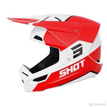 shot ATV ENDURO helma červeno biela ECE 22.06 - 7