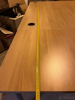 Rohový kancelársky stôl Kinnarps - 7