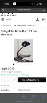 MG Biketec spatne zrkadla - 7